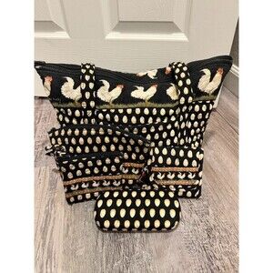 Vintage Vera Bradley Tote Bag Set